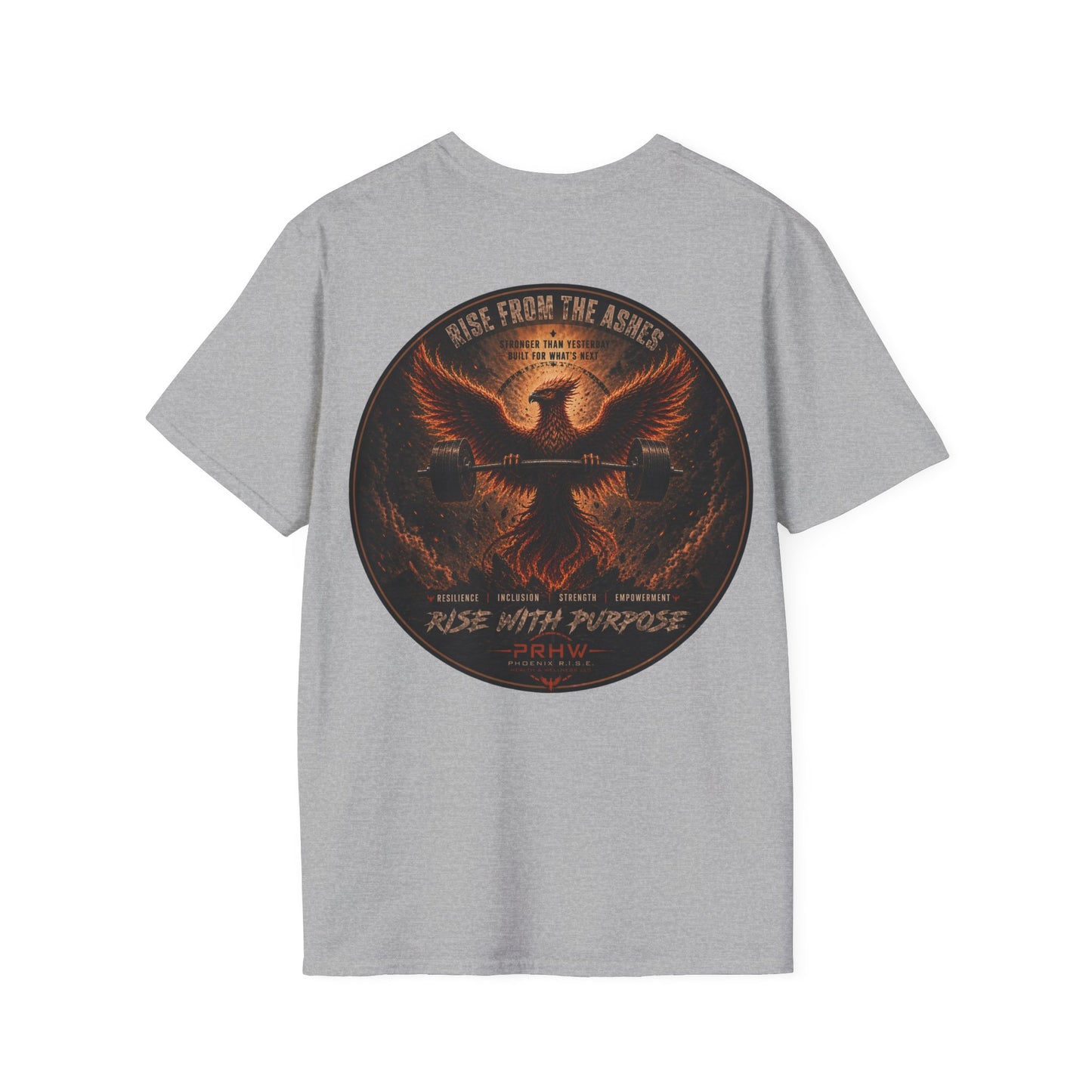 PRHW Branded Tee—Rise With Purpose