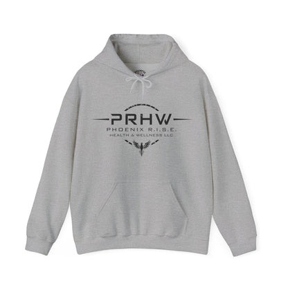 PRHW Branded Hoodie —Rise Strong
