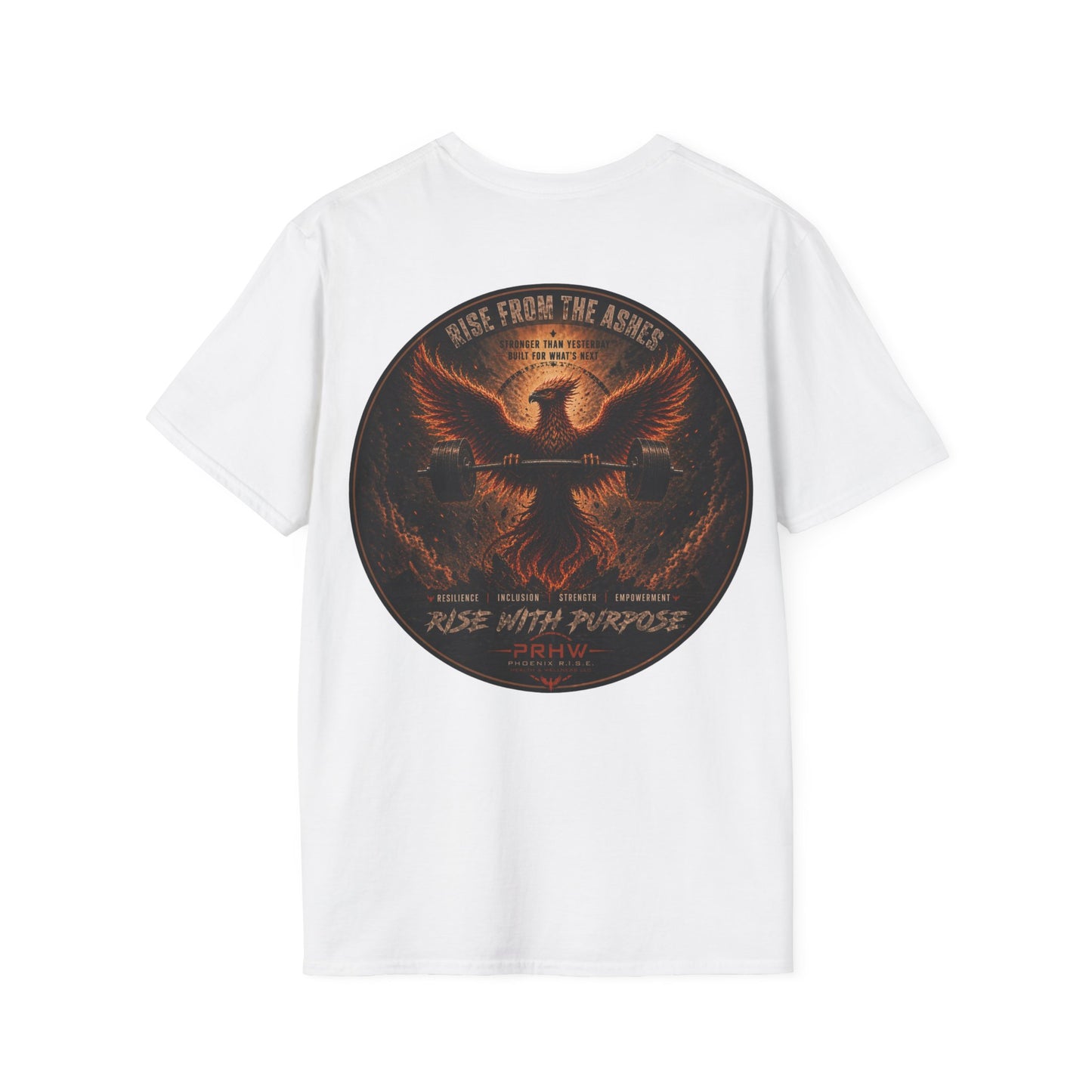 PRHW Branded Tee—Rise With Purpose