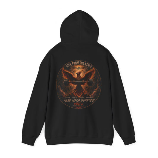 PRHW Branded Hoodie —Rise Strong