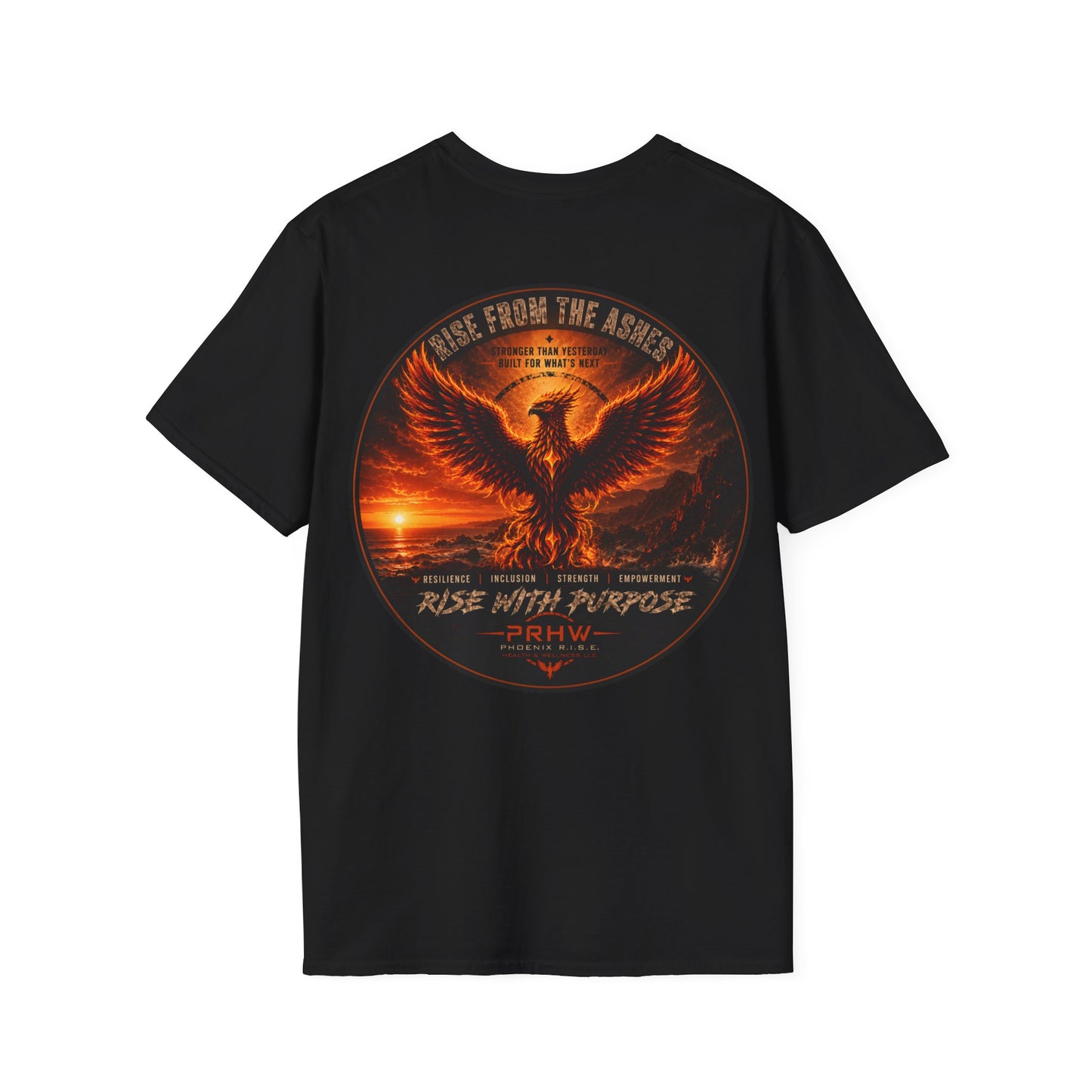 PRHW Branded Tee—Rise From the Ashes