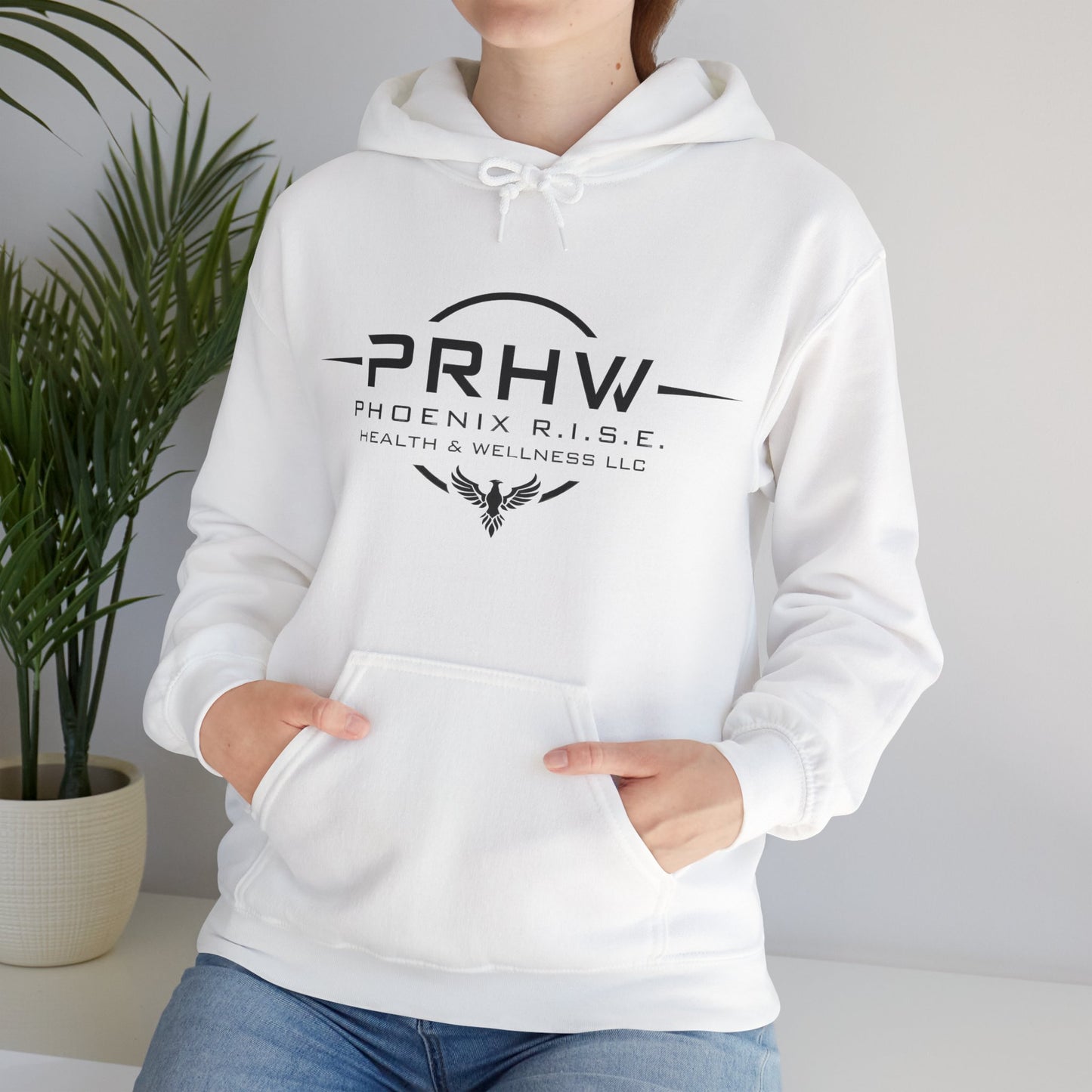 PRHW Logo Hoodie — Wellness & Recovery Pullover