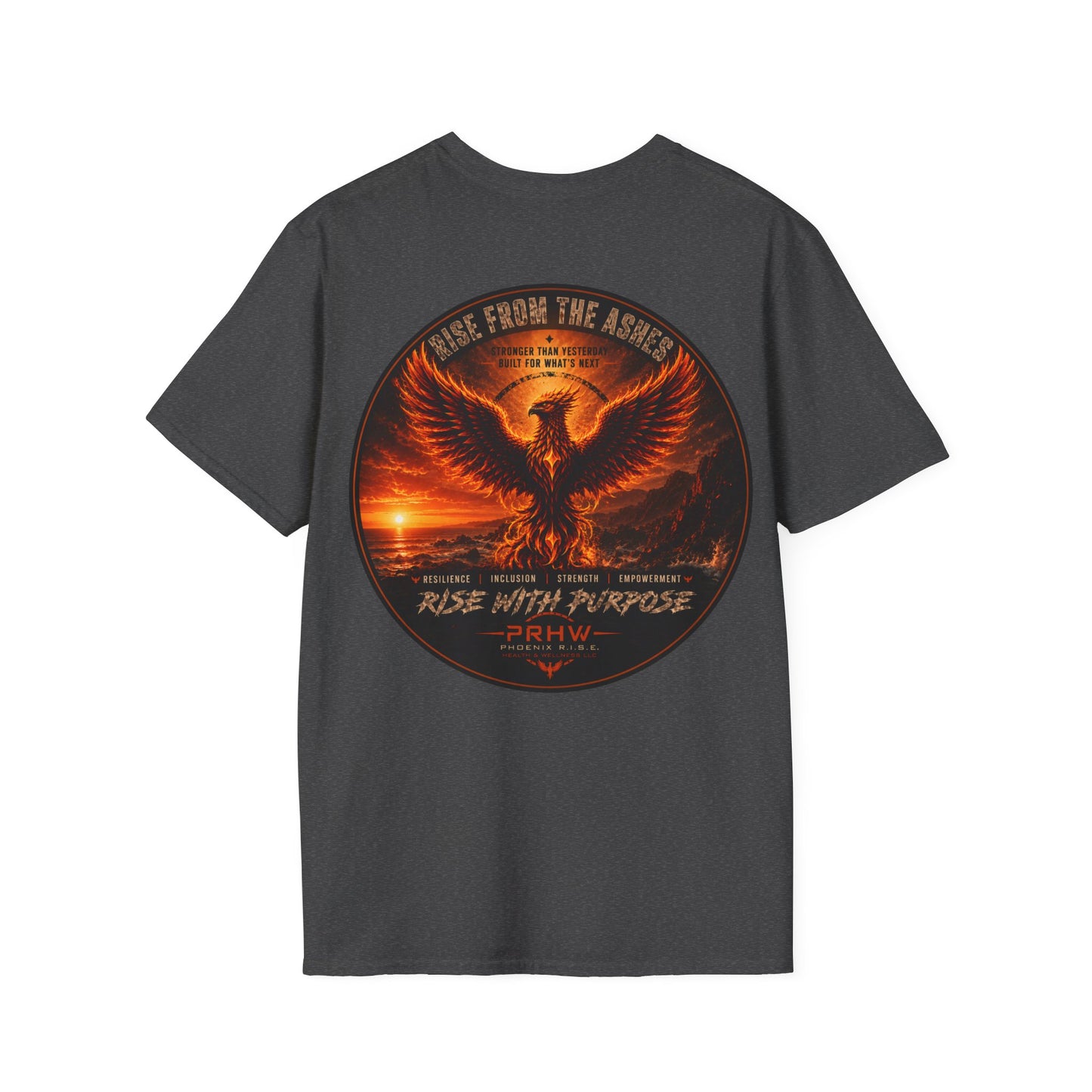 PRHW Branded Tee—Rise From the Ashes